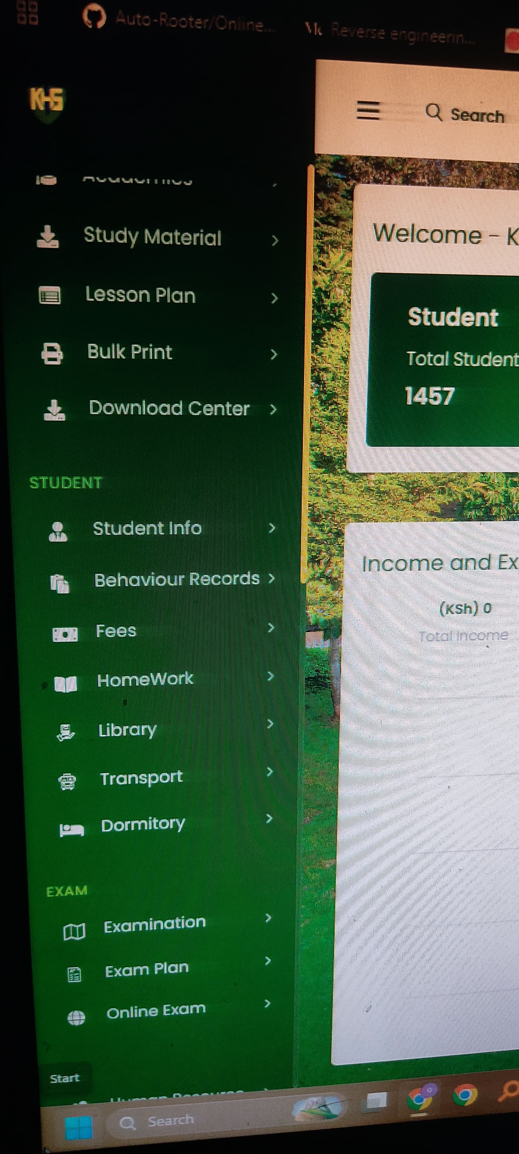 Kabarnet Website preview